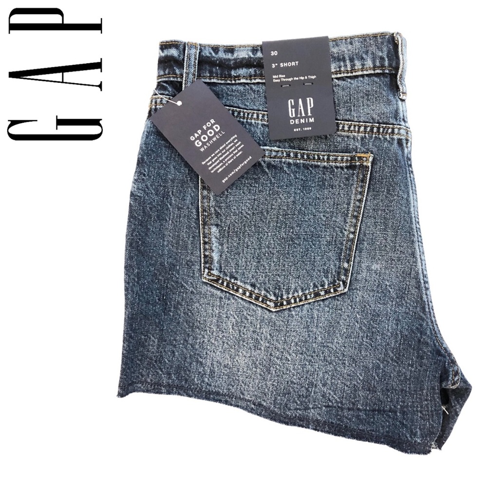 Gap Distressed 3” Shorts